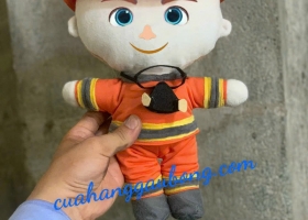 Sản xuất chú bé linh vật của công ty ENJO HUB