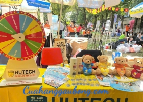 Trong tháng vừa qua cuahanggaubong đã sản xuất gấu bông cho trường Đại học Công nghệ TPHCM - HUTECH