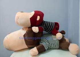 Cửa hàng gấu bông - Gối ôm chó lười nhồi bông