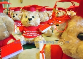Cửa hàng gấu bông - Cửa hàng gấu bông cùng trung tâm Ngoại Ngữ Ngôi Sao Việt Mỹ trao những chú gấu b