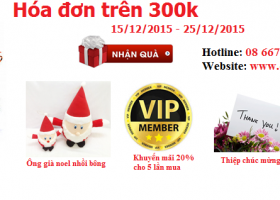 Cửa Hàng Gấu Bông khuyến mãi mừng giáng sinh - Free ship toàn quốc