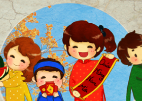 Cửa hàng gấu bông - Tết nguyên đán