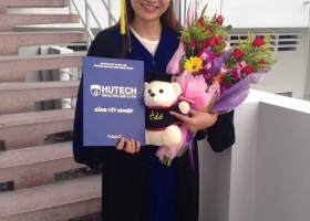 Gấu bông tốt nghiệp chúc mừng tốt nghiệp của bạn Nguyễn Thị Thanh Thảo