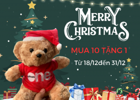 NOEL KHÔNG LẠNH VÌ ĐÃ CÓ QUÀ TỪ CỬA HÀNG GẤU BÔNG ️