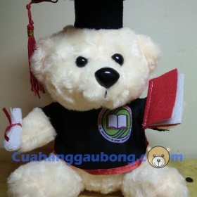 Gấu bông tốt nghiệp đh Thể dục thể thao