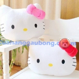 Gối Tròn Kitty (30x40 cm)