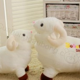 Cừu bông cung Bạch Dương 21/3-19/4 (Boowa Sheep) 40cm